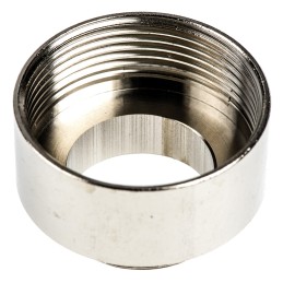 1 Bag of 5 - Lapp Cable Gland Adaptor, M25 Exterior Thread, M32 Interior Thread, Nickel Plated Brass, SKINDICHT Series