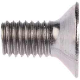 1 Box of 25 - RS PRO Plain Stainless Steel Hex Socket Countersunk Screw, DIN 7991, M8 x 16mm