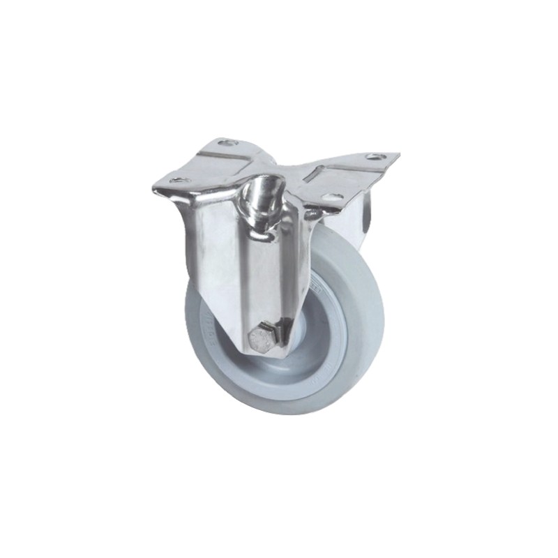 1 pcs - Tente Fixed Castor Wheel, 160kg Capacity, 100mm Wheel