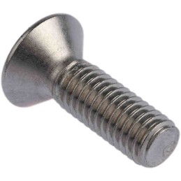 1 Box of 25 - RS PRO Plain Stainless Steel Hex Socket Countersunk Screw, DIN 7991, M8 x 25mm