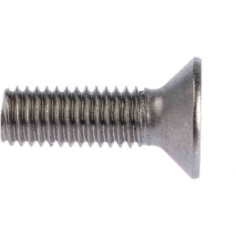 1 Box of 25 - RS PRO Plain Stainless Steel Hex Socket Countersunk Screw, DIN 7991, M8 x 25mm