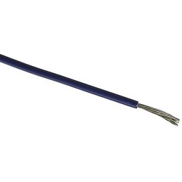 1 Reel of 25 M - RS PRO Blue 16 mm² Hook Up Wire, 5 AWG, 126/0.4 mm, 25m, PVC Insulation