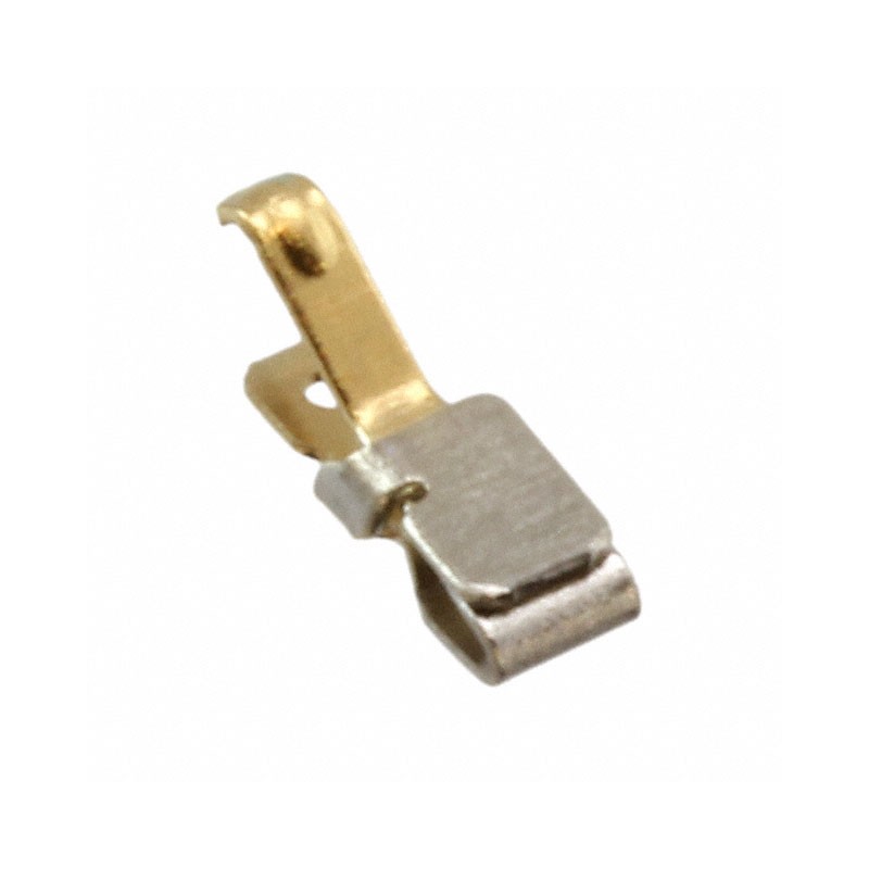 10 pcs : 1551631-5 - RFI SHLD FINGER SS GOLD SOLDER