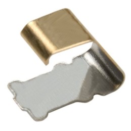 10 pcs : S1791-42R - RFI SHLD FINGER SS GOLD SOLDER