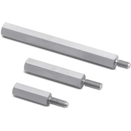 1 Box of 4000 - Wurth Elektronik Standoff, M2 x M2 Thread, 8mm Body, Brass, Male/Female, 6mm Stud