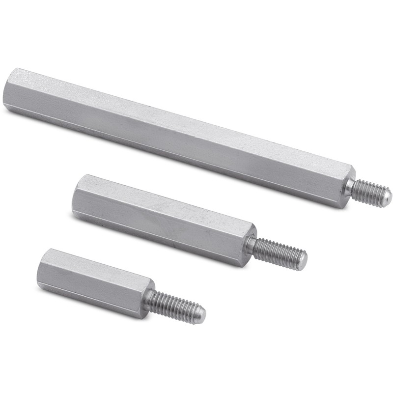 1 Box of 4000 - Wurth Elektronik Standoff, M2 x M2 Thread, 8mm Body, Brass, Male/Female, 6mm Stud