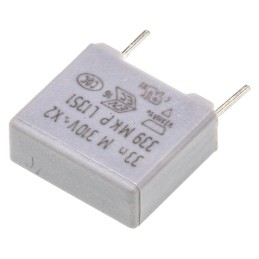 5 pcs - Vishay MKP 339 Polypropylene Film Capacitor, 310V ac, ±20%, 33nF, Through Hole