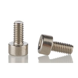 1 Box of 50 - RS PRO M3 x 6mm Hex Socket Cap Screw Plain Stainless Steel