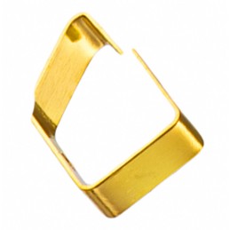 10 pcs : 331221602040 - RFI SHLD FINGER BECU GOLD SOLDER