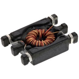 5 pcs - Wurth, WE-SL3 SMD Common Mode Line Filter with a Ferrite Core, 100 μH -30 - +50% Dual 500mA Idc