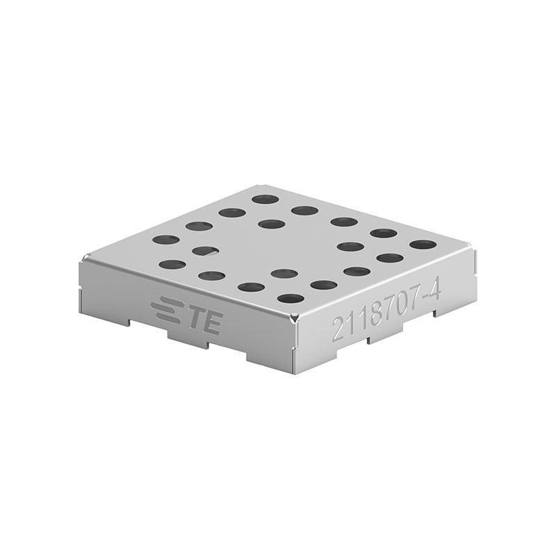 10 pcs : 2118707-4 - RF SHIELD 0.65' X 0.65' SMD 1PC