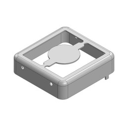 10 pcs : MS191-10F-NS - RF SHIELD 0.717' X 0.752' SOLDER
