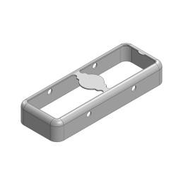 10 pcs : MS243-10F-NS - RF SHIELD 0.350' X 0.957' SOLDER