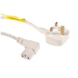 1 pcs - RS PRO IEC C13 Socket to Type G UK Plug Power Cord, 2m