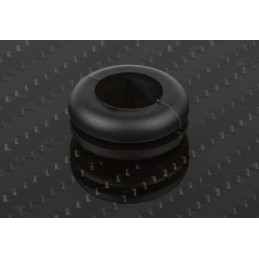 1 Bag of 100 - RS PRO Black PVC 12.5mm Cable Grommet for Maximum of 9.5mm Cable Dia.