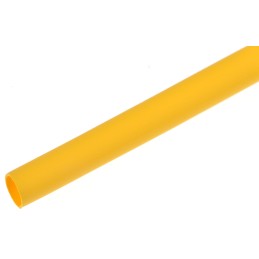 5 pcs - RS PRO Heat Shrink Tubing, Yellow 3.2mm Sleeve Dia. x 1.2m Length 2:1 Ratio