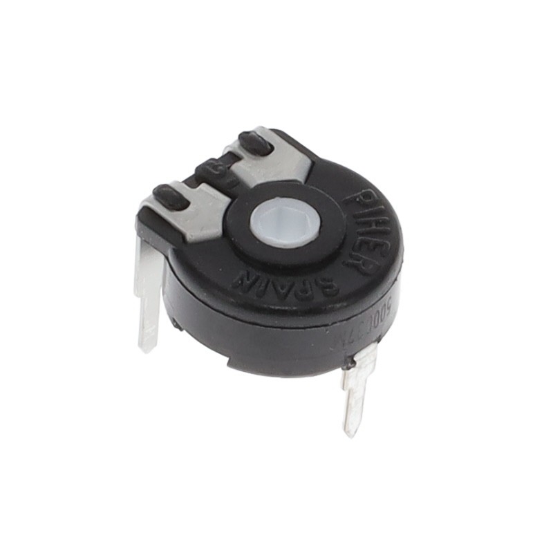 10 pcs : PT10MV10-501A2020-S - TRIMMER 500 OHM 0.15W PC PIN TOP