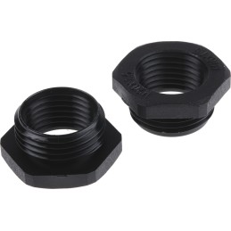 1 Pack of 10 - RS PRO Cable Gland Adaptor, M20 Exterior Thread, M16 Interior Thread, Nylon 66