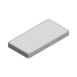 10 pcs : MS385-10C-NS - 38.9X19.9X3.5MM RF COVER