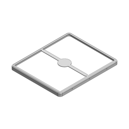 10 pcs : MS595-10F - RF SHIELD 1.984'X2.343' SOLDER