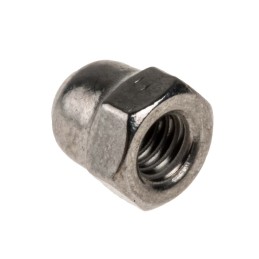 1 Box of 50 - RS PRO, Plain Stainless Steel Hex Nut, DIN 1587, M4