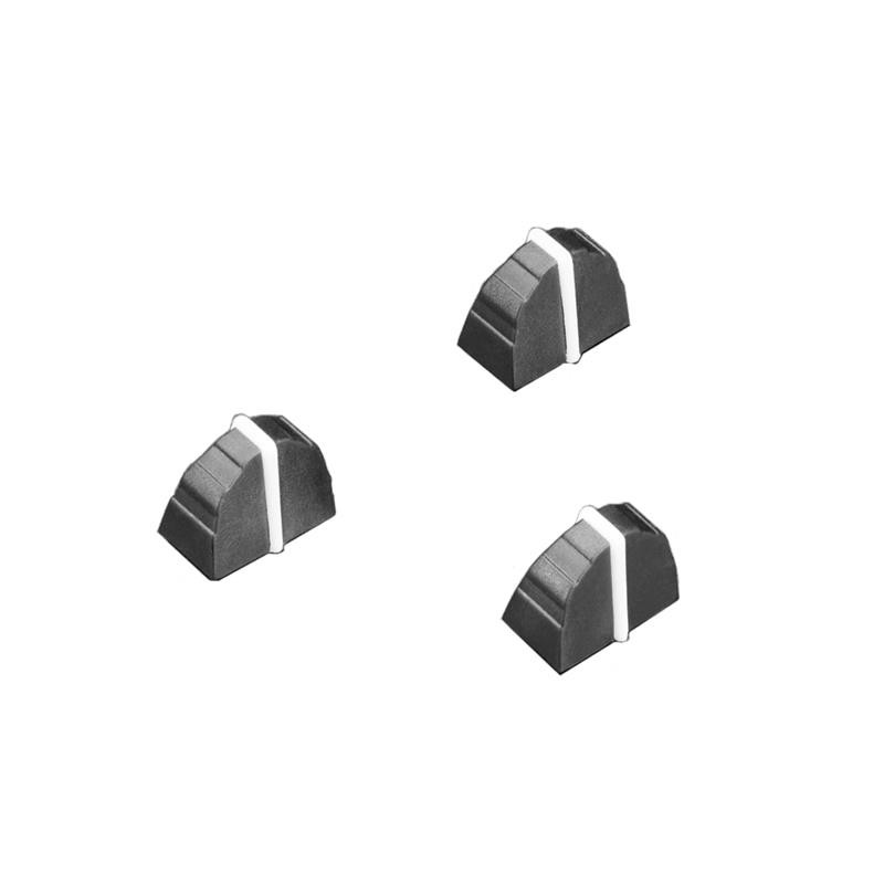 10 pcs : 5621 - RUBBER SLIDE POTENTIOMETER NUBBI