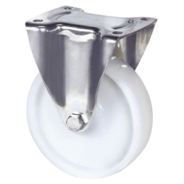 1 pcs - Tente Fixed Castor Wheel, 200kg Capacity, 80mm Wheel