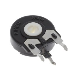 10 pcs : PT15LH06-255A3030-S - TRIMMER 2.5M OHM 0.25W PC PIN