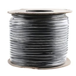 1 Reel of 100 M - RS PRO 3 Core Power Cable, 1.5 mm², 100m, Black CPE Sheath, 18 A, 450 V, 750 V