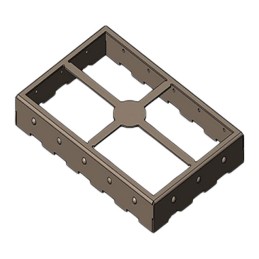 10 pcs : B-0900SB1375-0190XF - RF SHIELD 0.900' X 1.375' FRAME