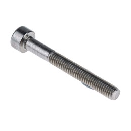 1 Box of 50 - RS PRO M3 x 25mm Hex Socket Cap Screw Plain Stainless Steel