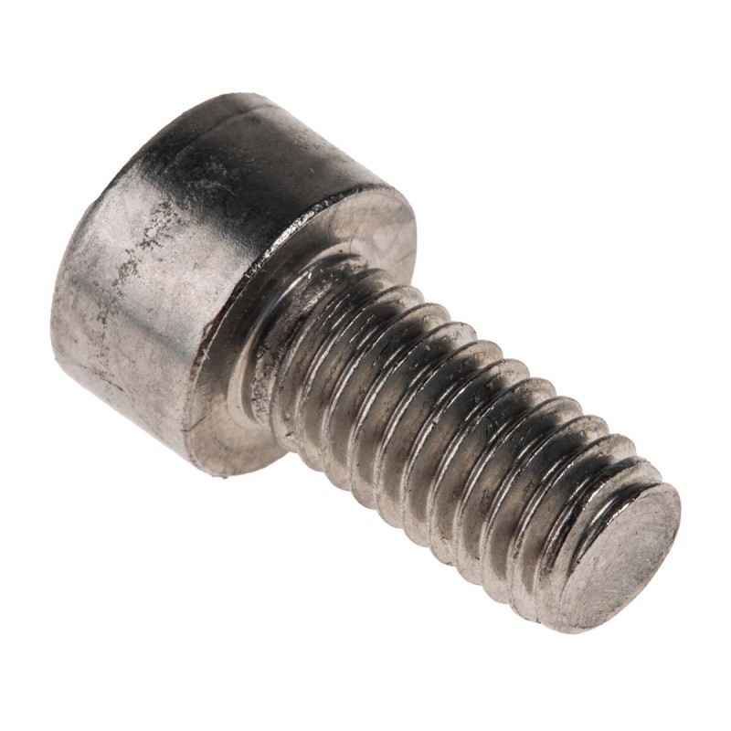 1 Box of 50 - RS PRO M6 x 12mm Hex Socket Cap Screw Plain Stainless Steel