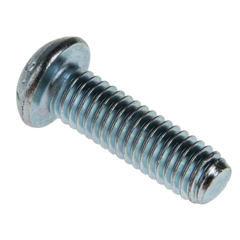1 Box of 50 - RS PRO Bright Zinc Plated Steel Hex Socket Button Screw, ISO 7380, M6 x 20mm