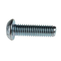 1 Box of 50 - RS PRO Bright Zinc Plated Steel Hex Socket Button Screw, ISO 7380, M6 x 20mm
