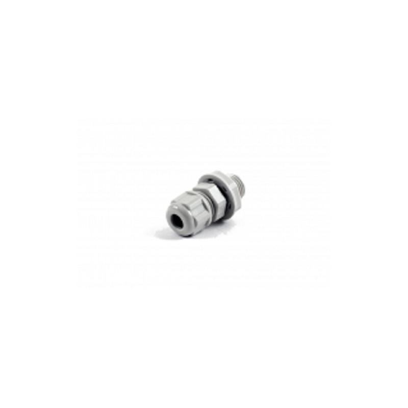 1 pcs - Hammond 1427NCG Series Grey Nylon Cable Gland, PG7 Thread, 3mm Min, 4mm Max, IP68