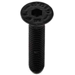 1 Box of 50 - RS PRO Black, Self-Colour Steel Hex Socket Countersunk Screw, DIN 7991, M5 x 25mm