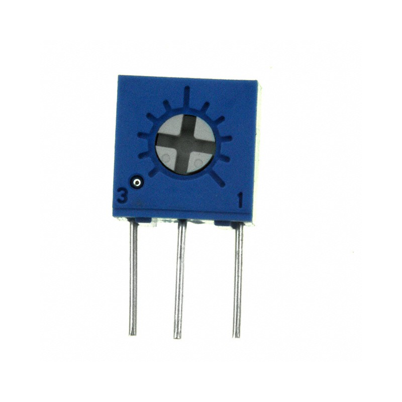 10 pcs : T73XX103KT20 - TRIMMER 10K OHM 0.5W PC PIN SIDE