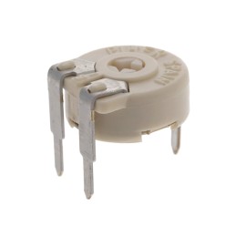 10 pcs : PTC10LV10-504A2020 - TRIMMER 500KOHM 0.33W PC PIN TOP