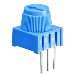 10 pcs : 356 - TRIMMER 10K OHM PC PIN TOP ADJ