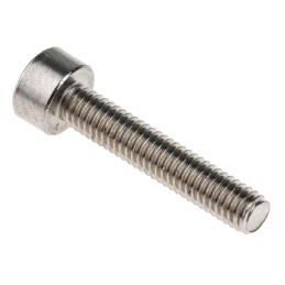 1 Box of 50 - RS PRO M3 x 16mm Hex Socket Cap Screw Plain Stainless Steel