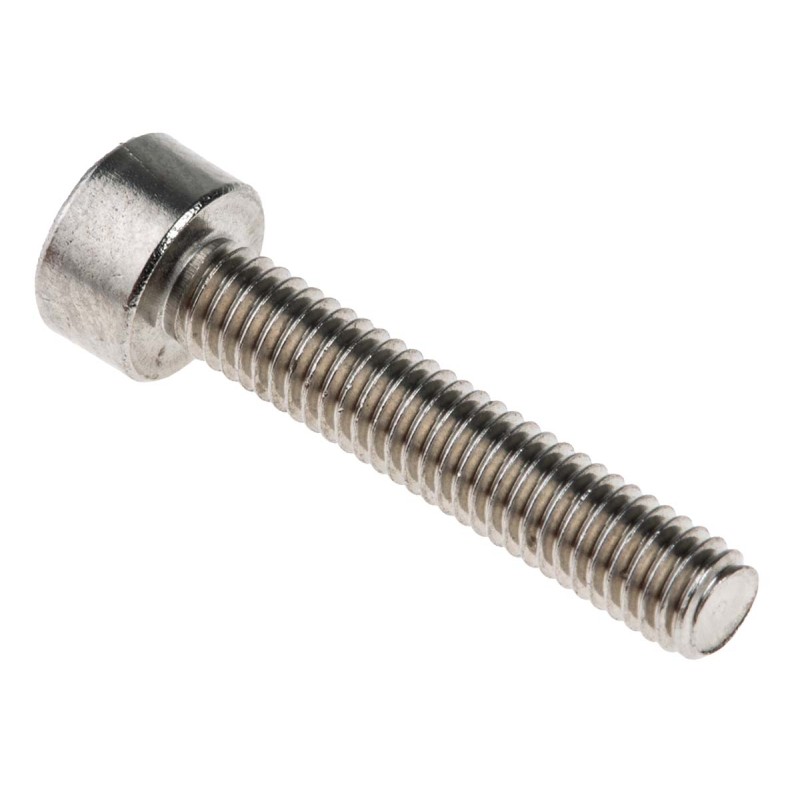 1 Box of 50 - RS PRO M3 x 16mm Hex Socket Cap Screw Plain Stainless Steel