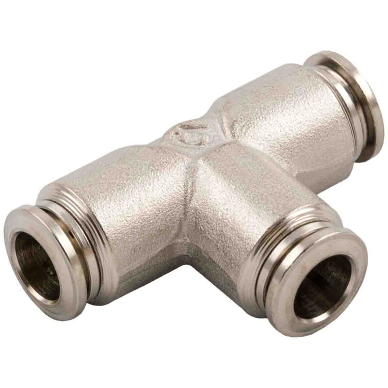 1 Bag of 10 - RS PRO Push-in Fitting Push In 14 mm, Push In 14 mm to Push In 14 mm, Tube-to-Tube Connection Style