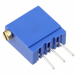 10 pcs : T93XA104KT20 - TRIMMER 100KOHM 0.5W PC PIN SIDE