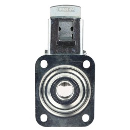 1 pcs - Tente Braked Swivel Castor Wheel, 75kg Capacity, 100mm Wheel