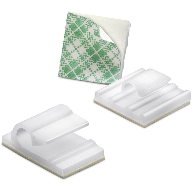 20 pcs - Wurth Elektronik Natural Nylon Cable Clip