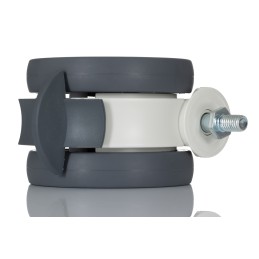 1 pcs - Tente Swivel Castor Wheel, 100kg Capacity, 100mm Wheel