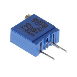 10 pcs : T93YB253KT20 - TRIMMER 25K OHM 0.5W PC PIN TOP