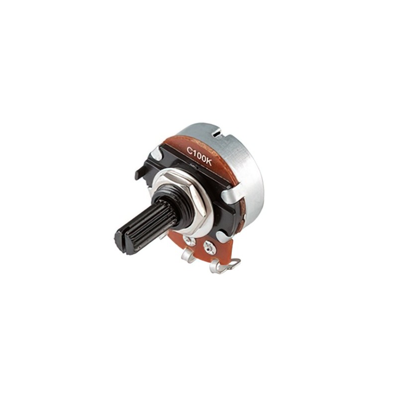 10 pcs : PTN24B-B1015K1PB - POT 10K OHM 1/2W CARBON LINEAR