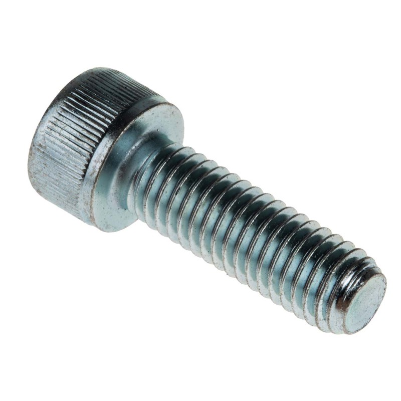 1 Box of 50 - RS PRO Bright Zinc Plated Steel Hex Socket Cap Screw, DIN 912, M8 x 25mm