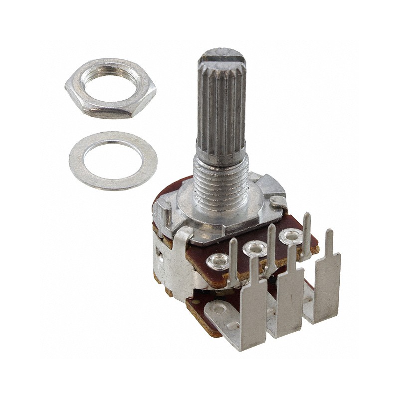 10 pcs : PDB182-D420K-503A - POT 50K OHM 0.06W CARBON LOG